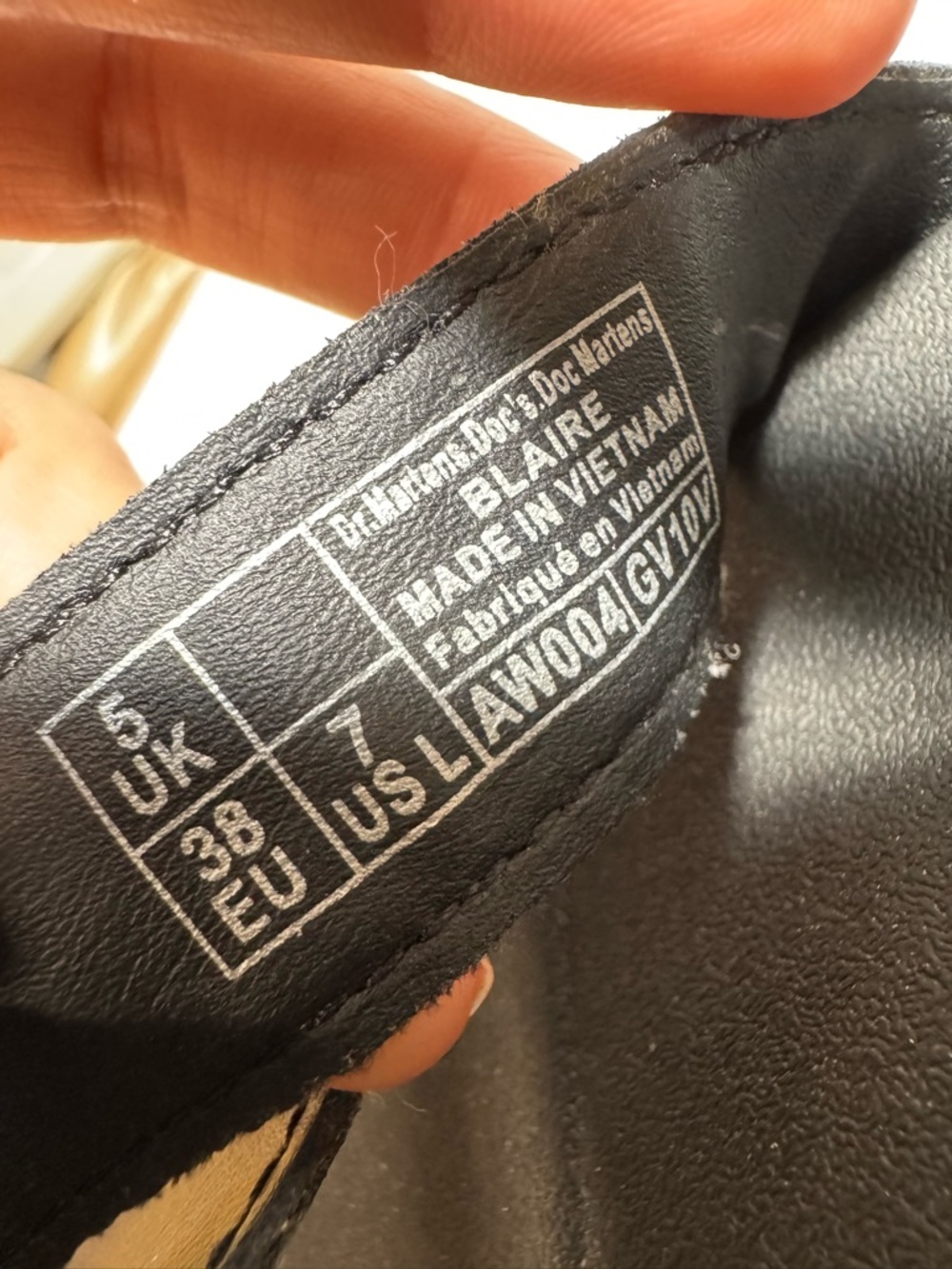 Dr. Martens Blaire Hydro
Leather Gladiator Sandal Black Size 7 - Picture 14 of 15